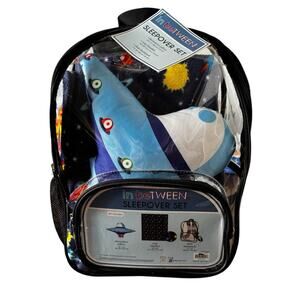 In Between Sleepover Set with Space Theme Backpack